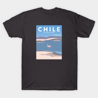 Atacama Desert, Chile Travel Poster T-Shirt